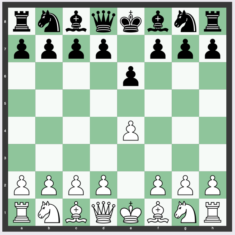 French Defense - 1. e4 e6 (Tarrasch, Winawer, Exchange, Advance, Classical)  - PPQTY