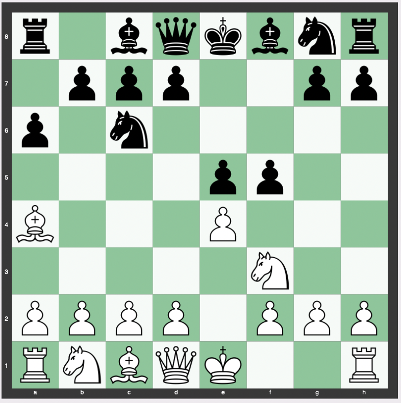 Schliemann Defense Deferred - 1. e4 e5 2. Nf3 Nc6 3. Bb5 a6 4. Ba4 f5
