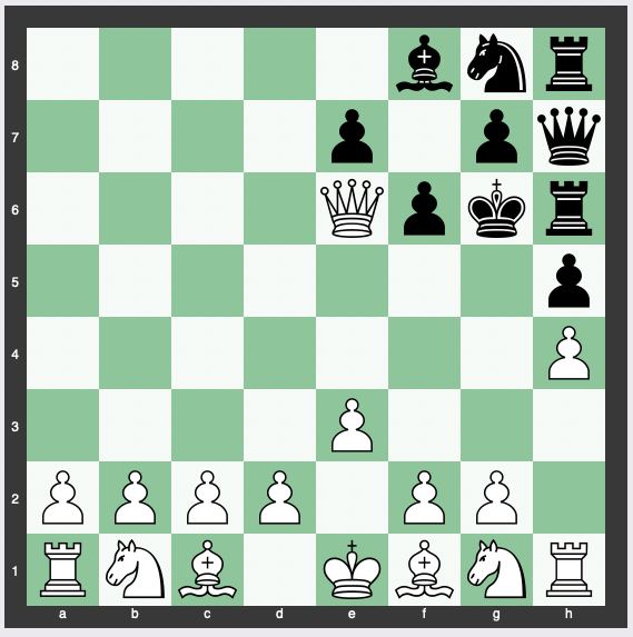 Shortest Possible Stalemate - 1. e3 a5 2. Qh5 Ra6 3. Qxa5 h5 4. Qxc7 Rah6 5. h4 f6 6. Qxd7+ Kf7 7. Qxb7 Qd3 8. Qxb8 Qh7 9. Qxc8 Kg6 10. Qe6