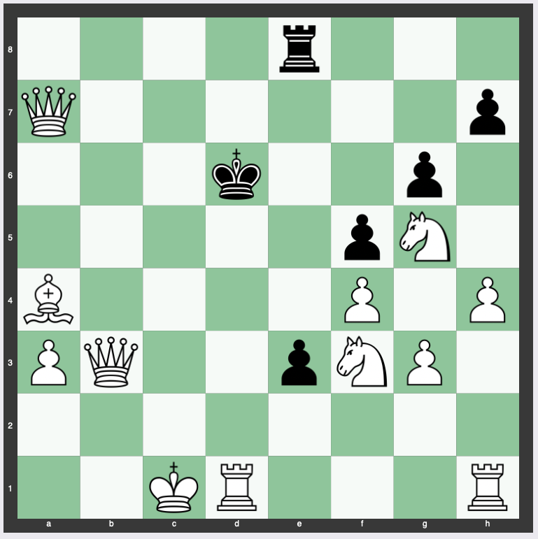Castling checkmate pattern - O-O-O#