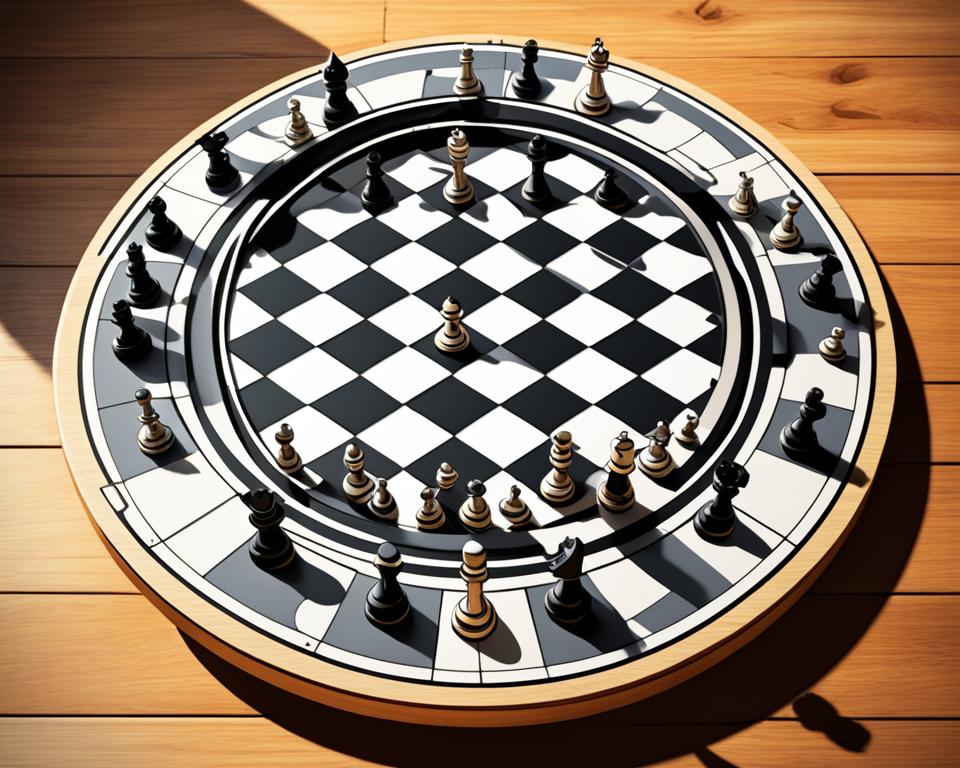 Circle Chess Board